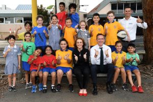 New courts at Dandy Nth school