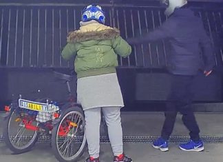 Tricycle thieves caught on CCTV