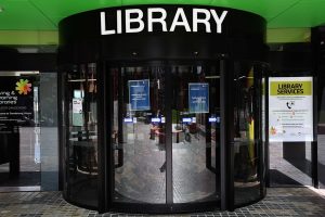 Library, customer service re-open