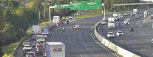 Fatal crash on freeway