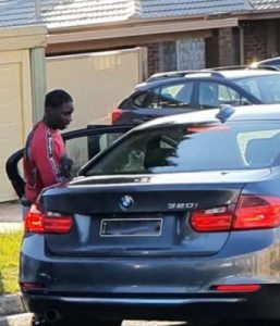 Car-seller bashed by Facebook predators
