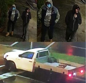 Two men wanted for ATM burg