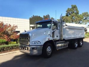 Man wanted over truck theft