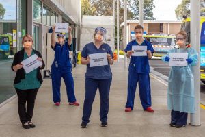 ‘We’ve got this’: our brave on the frontline