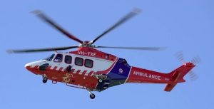 Driver critically injured