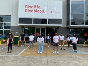 Blood donors to the rescue