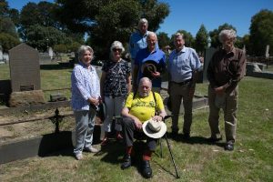 Grave new tribute for Journal founder