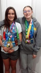 Sisters race out of lockdown