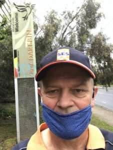 Walking the walk – SES volunteer journeys across Melbourne on foot