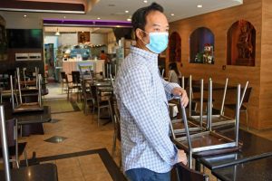 Restaurants snapped shut