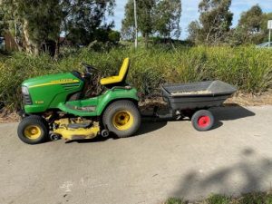 Unlawful lawnmower cuts a fine line