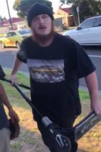 Scooter attack alleged