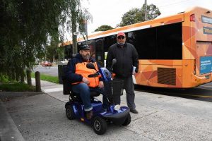 Cold discomfort for bus passengers