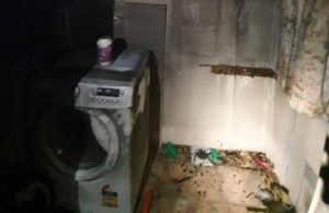 Clothes dryer sparks home fire