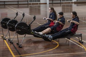 Rowing program afloat