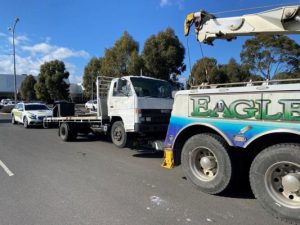 Drug-driver’s truck impounded