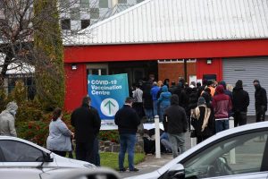 Covid-19: Drive-through jabs at Sandown