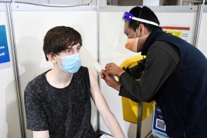Pop-up vaccine blitz