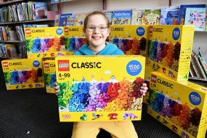 Lego love at the library