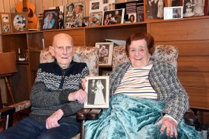 Roses bloom 65 years together