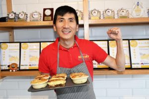 Bakery feasts on gold