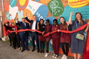 Mural sparks street joy