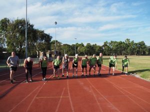 Masters hit the track