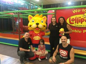 Lollipops stages fundraiser treat