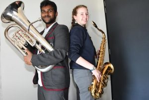 Happy Lyndale students celebrate music