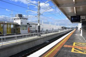 New station opens second entrance