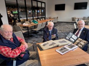 WWII veterans raise bat