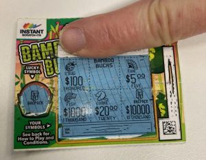 $10K scratchie win