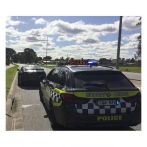 Sports car impound on Bypass