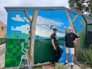 Adrian brings colour to greens