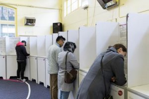 Voting centres on Election Day