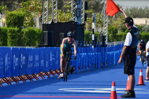 Berwick Paratriathlete proving he belongs