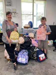 Mason’s backpack mission