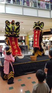 Lion Dance in Dandenong Plaza
