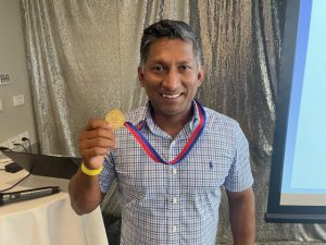 It’s Mendis’ medal