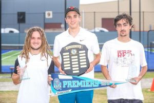 Tennis guns shine