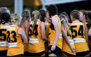 Girls get ready to fire