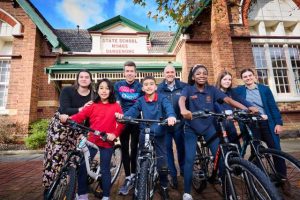 Students ride high on new wheels
