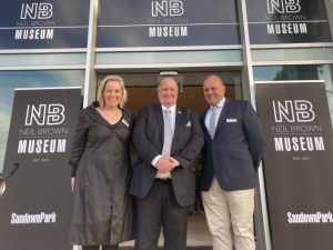 Museum honours Brown