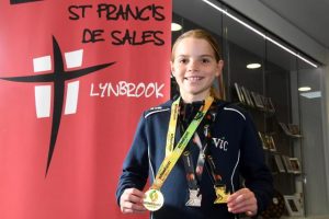 School celebrates Andi’s awesome achievement