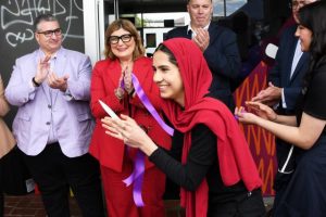 Youth hub launches with fanfare