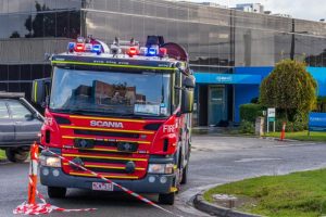 Medical waste facility charged over fire