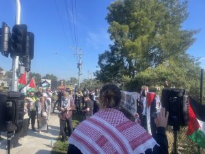 A15 protesters return to AW Bell