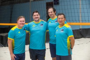Para volleyballers train at Dandenong