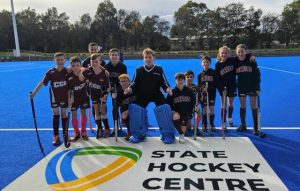 Casey fielding under-12 Shield team