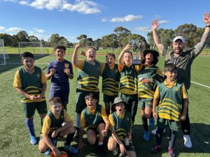 Cup teams get their kicks